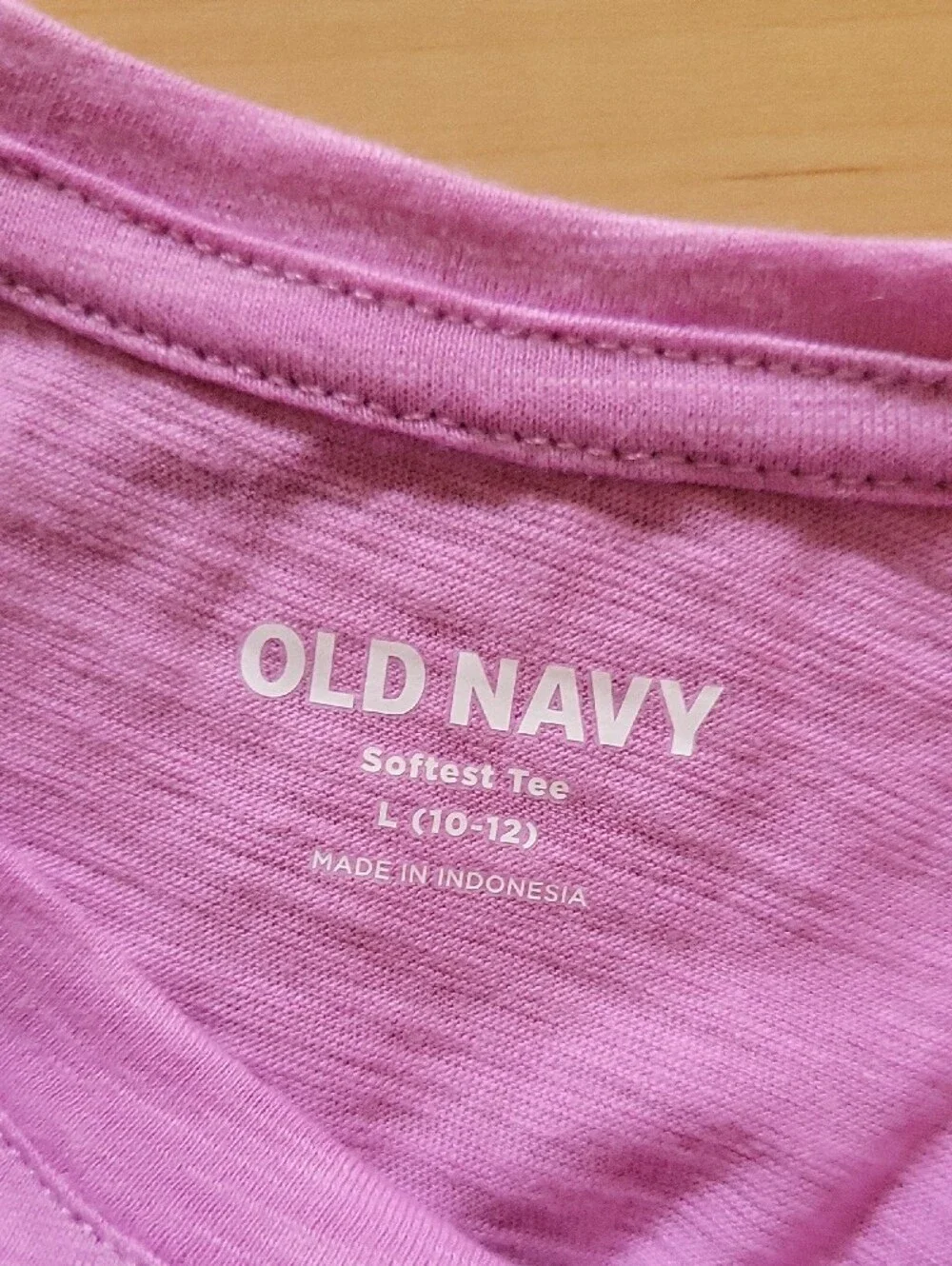 Old Navy Lavender-Pink Crew Tee